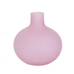Valentienstag|Vasen^Art Glass Vase bauchig/rund in Matt Höhe ca. 13cm