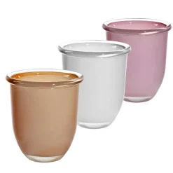 Vasen^Cristalica Vase "Cosmo" diverse Farben 15 cm