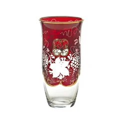 Vasen^Cristalica Kingdom Vase "Golden Grape" (18,5cm)