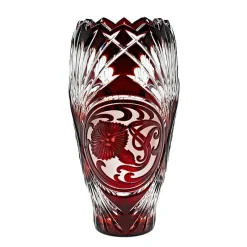Vasen^Art Glass Vase handgeschliffen "King" (31cm)