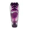 Vasen^Art Glass Vase handgeschliffen mit Lilie "King" (30cm)