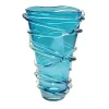 Vasen^Glasware Vase Jozefina aqua Art Queen (35cm)