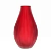 Vasen^Glasware Vase Jozy rot Art Queen (20cm)