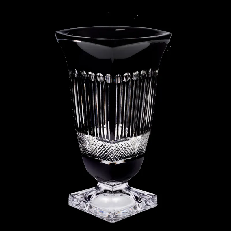 Vasen^Cristalica GmbH Vase Magma ca. 33 cm Schwarz