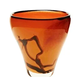 Vasen^Art Glass Vase mit Dekor "Stiller" (16cm)