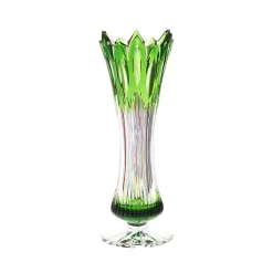 Vasen^Art Glass Vase mit Fuß "King" (31cm)