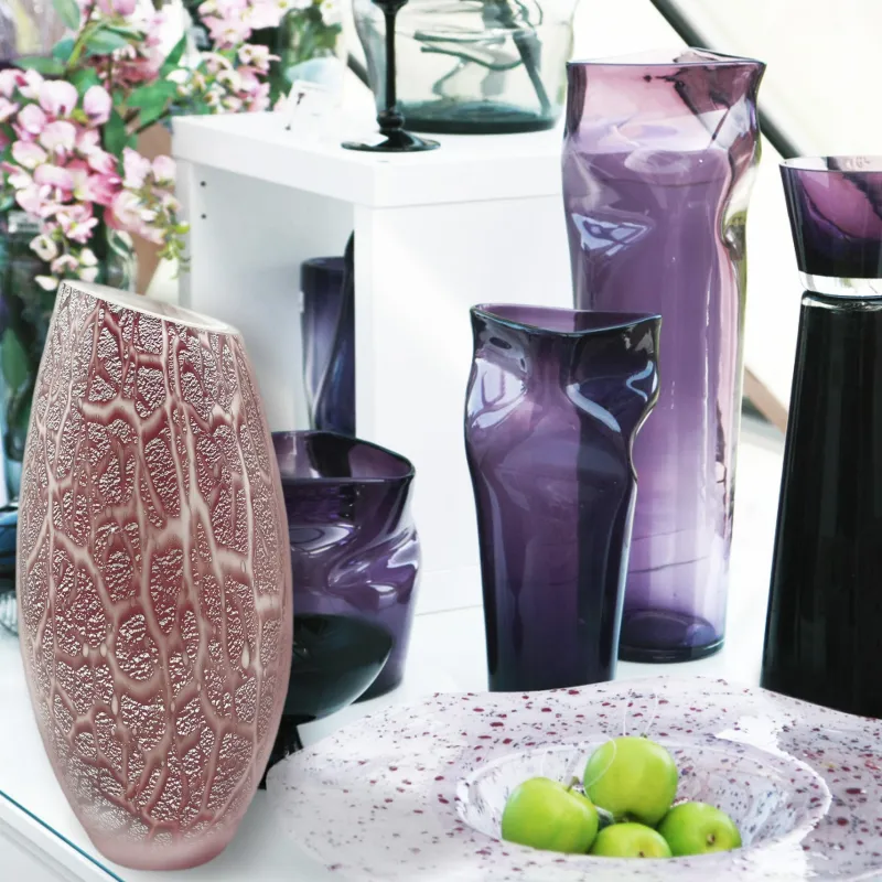 Vasen|Ostern^Cristalica Vase Murano-Stil Carla Höhe ca. 28,5cm Handarbeit