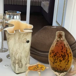 Vasen|Ostern^Cristalica Vase Murano-Stil Gia Höhe ca. 30cm Handarbeit