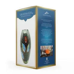 Vasen|Ostern^Cristalica Vase Murano-Stil Pia Höhe ca. 37cm Handarbeit