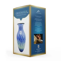 Vasen|Ostern^Cristalica Vase Murano-Stil Vera Höhe ca. 31cm Handarbeit