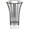 Frauen|Vasen^German Crystal Vase Nadine 21 cm, Transparent, aus Bleikristall