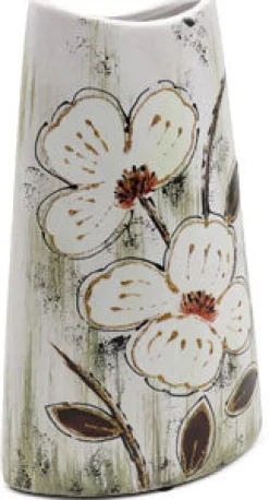 Vasen^Cristalica Vase Petunie länglich, ca. 30cm