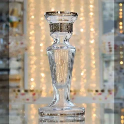 Vasen^Cristalica Kingdom Vase Platinrand "Platinic Age" (20,5cm)