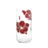 Vasen^Art Glass Vase Red Queen 23 cm, Transparent/Rot, aus Glas