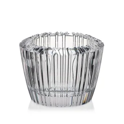 Frauen|Kerzenhalter^German Crystal Votiv Atlas Stripe (10,5cm)