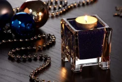 Kerzenhalter^Cristalica Votiv "Lucio" 4er Set (8cm)