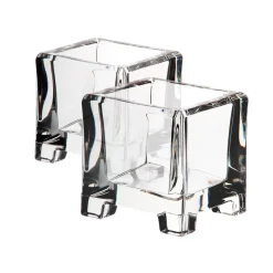 Kerzenhalter^Cristalica Votiv Lucio 2er-Set (8cm)