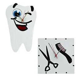 Uhren^Cristalica Wanduhr Friseur 