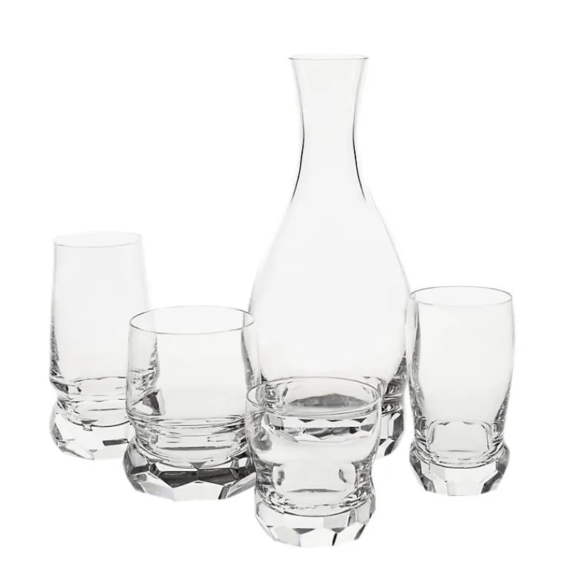 Saft- & Wassergläser^Fan Unikate Wasserglas Diamonds Spectacle 270ml, Transparent, aus Bleikristall