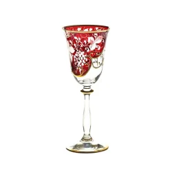 Weingläser|Farbige Gläser^Cristalica Kingdom Weinglas Golden Grape (150ml)