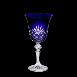 Weingläser|Farbige Gläser^Cristalica Weinglas Laura Handgeschliffen 170ml