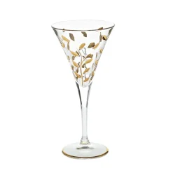 Weingläser^Art Glass Weinglas mit Goldkranz "Edelrausch" (150ml)