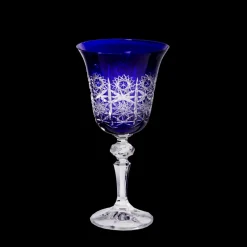 Farbige Gläser|Weingläser^Cristalica Weinglas Schleuderstern Laura 170ml