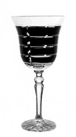 Jubiläum|Weingläser^Cristalica Kingdom Weinglas Weinkelch Handgeschliffen Kristall Glas 240 ml