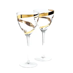 Weingläser^Art Glass Weinkelch Set (24cm)