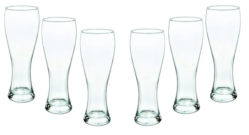 Männer|Gläserset^Fan Unikate Weizenbierglas Augsburg 6er-Set 660ml