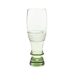 Biergläser^Art Glass Weizenbierglas Thüringer Waldglas grün 500ml Bierglas Weißbierbecher Handmade