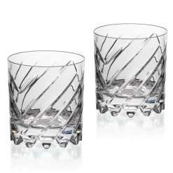 Männer|Jubiläum^Cristalica Whiskybecher German Roulette Frankfurt 2er-Set