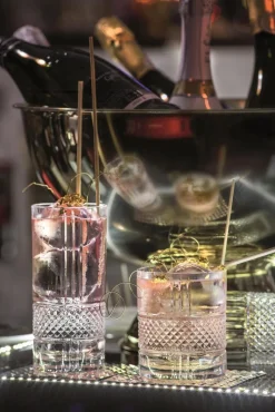 Männer|Whiskygläser^Cristalica Whiskybecher Trinkglas Becher Brillante 4er Set 340ml