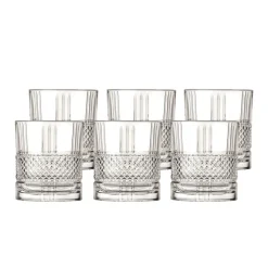 Männer|Whiskygläser^Cristalica Whiskybecher Trinkglas Becher Brillante 6er Set 340ml