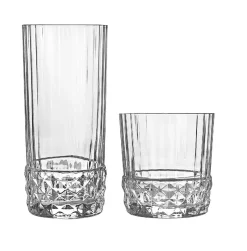 Whiskygläser^Cristalica Whiskyglas Americas ´20s 380ml Becher Trinkglas Retro Vintage Kristallglas