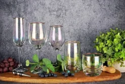 Whiskygläser|Saft- & Wassergläser^Cristalica Whiskyglas Golden Pearl 260ml