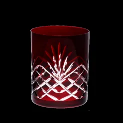 Whiskygläser|Farbige Gläser^Cristalica Whiskyglas Handgeschliffen Laura 300ml