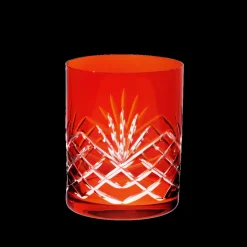 Whiskygläser|Farbige Gläser^Cristalica Whiskyglas Handgeschliffen Laura 300ml