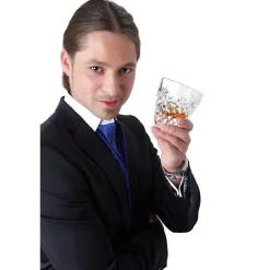 Whiskygläser^German Crystal Whiskyglas Katarina Gold 150ml