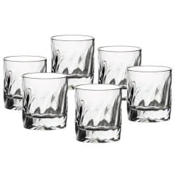 Gläserset^Cristalica Whiskyglas Katarina Silver 300ml 6er-Set