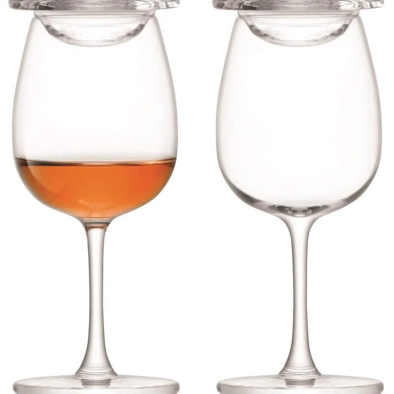 Whiskygläser^Glaswaren sonstige Whiskyglas mit Deckel Tasting 110 ml 2er-Set