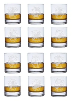 Sternzeichen|Geburtstag^Cristalica Whiskyglas (320ml) mit Sternzeichen, Lasergravur