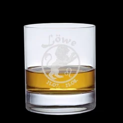 Sternzeichen|Geburtstag^Cristalica Whiskyglas (320ml) mit Sternzeichen, Lasergravur