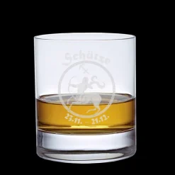 Sternzeichen|Geburtstag^Cristalica Whiskyglas (320ml) mit Sternzeichen, Lasergravur