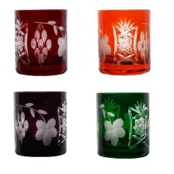 Whiskygläser|Farbige Gläser^Cristalica Kingdom Whiskyglas Traube 280ml