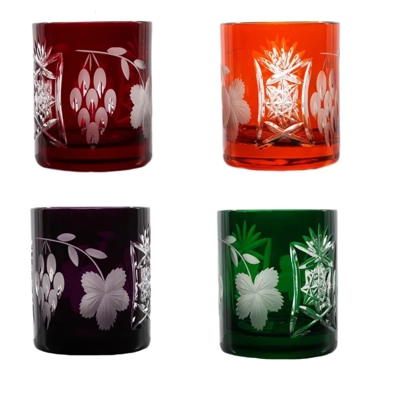 Whiskygläser|Farbige Gläser^Cristalica Kingdom Whiskyglas Traube 280ml