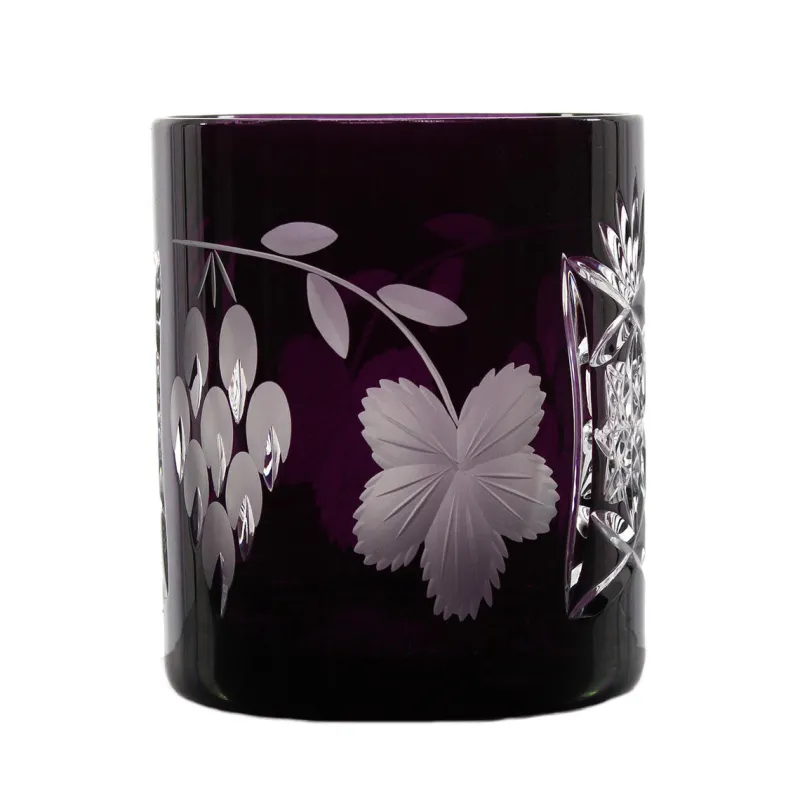 Whiskygläser|Farbige Gläser^Cristalica Kingdom Whiskyglas Traube 280ml