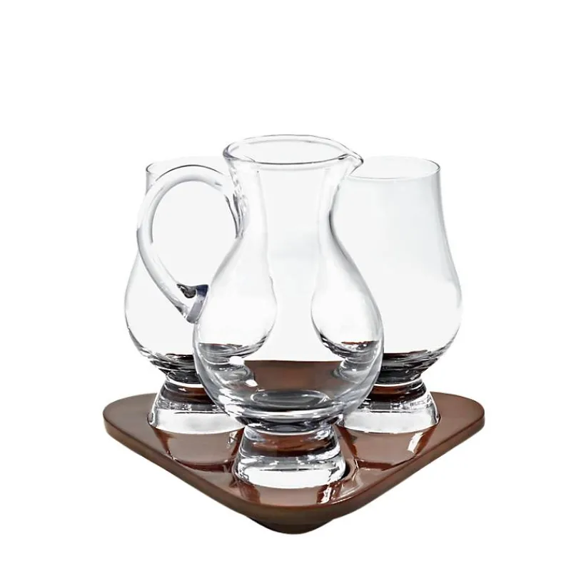 Männer|Geburtstag^Fan Unikate Whiskygläser mit Krug Tasting Highland 4tlg. Set