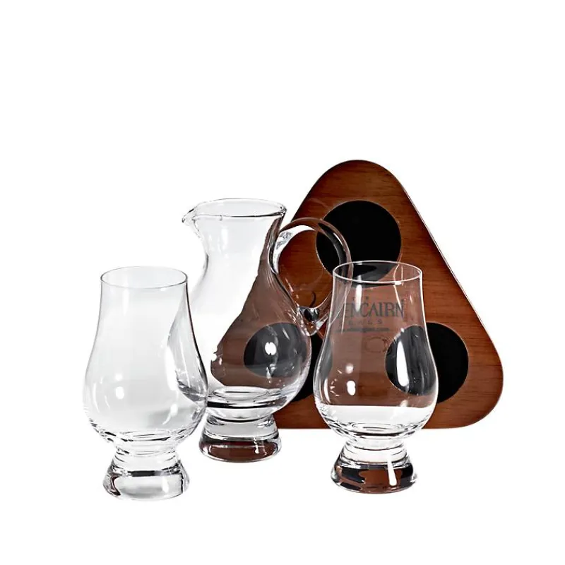 Männer|Geburtstag^Fan Unikate Whiskygläser mit Krug Tasting Highland 4tlg. Set