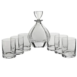 Gläser Mit Karaffe^Cristalica Kingdom Whiskyset Laguna 7-tlg.